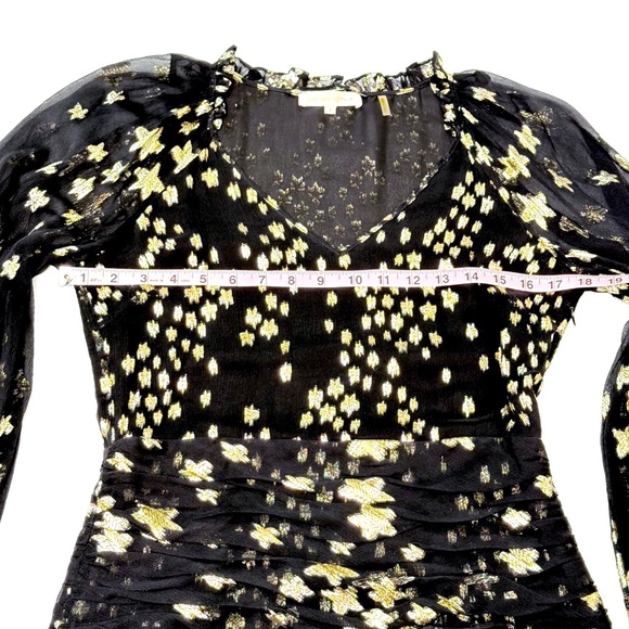 LoveShackFancy Rina Fil Coupé Mini Dress -  Size 6 - Retail $595 ✨🌟🖤 - Picture 10 of 16